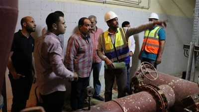 رئيس شركة المياه بالشرقية يقوم بجولات ميدانية لمتابعة مشروعات 