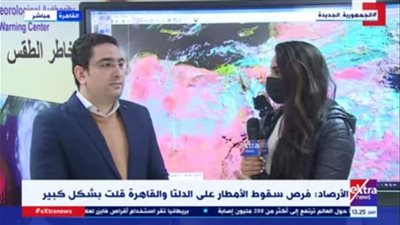 الأرصاد: سقوط أمطار رعدية على محافظات شمال الصعيد وسيناء والبحر الأحمر (فيديو)