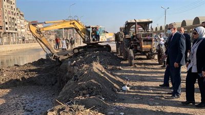 إنشاء كوبريين جديدين على ترعة ميت يزيد بكفر الشيخ لتيسير الحركة المرورية