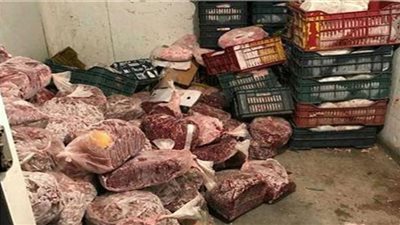 إعدام طن لحوم فاسدة تم ضبطها في العاصمة