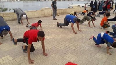 شباب سوهاج تواصل برنامج تنشيط الرياضة بالأحياء السكنية