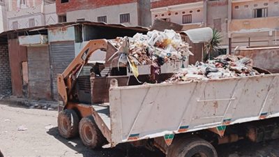 حملات نظافة مكثفة بمركز القنطرة غرب بالإسماعيلية