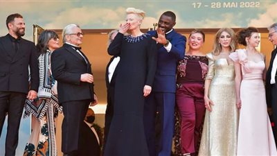 صور.. نيقولا معوض بمهرجان كان في عرض فيلمه Three Thousand Years of Longing