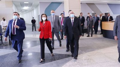 بالصور.. ريم بهجت: تعاون بين جامعة مصر للمعلوماتية ومايكروسوفت لتطوير التعليم المستقبلي