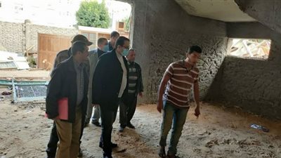 وكيل تعليم الغربية يتابع أعمال الصيانة الشاملة بغرب طنطا