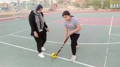 شباب ورياضة الإسماعيلية تبدء تدريبات الهوكى بالصالة المغطاة