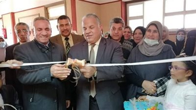 مدير تعليم دمياط يفتتح معرض الإقتصاد المنزلي بالمدينة الجديدة