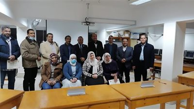 جامعة سوهاج تختتم برنامج تدريب الهيئة التدريسية على تصميم وتفعيل المقرر الإلكتروني