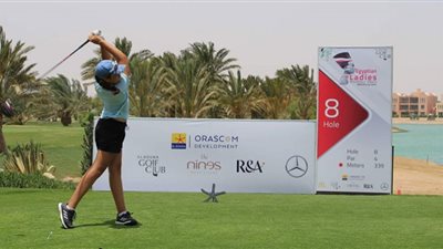 صوفيا نجمة اسود الاطلسى على القمة فى بطولة مصر الدولية للجولف للسيدات بالجونة