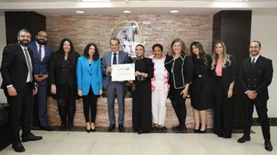 مايا مرسي تمنح بنك الإسكندرية شهادة المساواة بين الجنسين