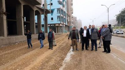 بني سويف: رصف 145 شارعًا بتكلفة 184 مليون جنيه