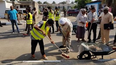 رفع 5 أطنان قمامة بحملة نظافة ليلية في فارسكور بدمياط