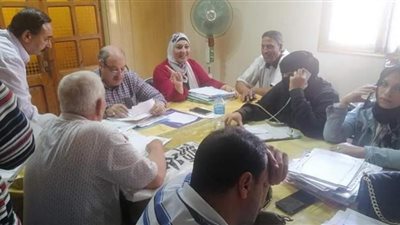 متابعة آخر مستجدات منظومة ملف التصالح في مركز بنى عبيد بالدقهلية