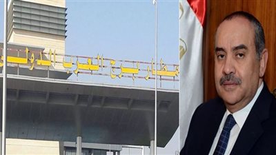 وزير الطيران يطمئن على جودة الخدمات المقدمة للمسافرين بمطار برج العرب الدولي