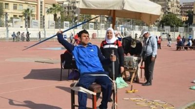 نادي إمبابة يفوز ببطولة العاب القوي لفئة الشلل الدماغي