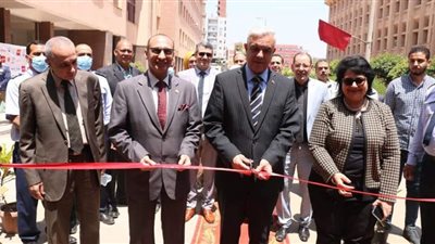 خلال إفتتاحه المعرض السنوي رئيس جامعة المنوفية : طلاب الهندسة الإلكترونية تقدم أفكار وحلول مبتكرة
