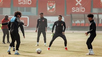 مران الأهلي..تقسيمة تحت إشراف موسيماني ومران بدني لمدة ٤٥ دقيقة