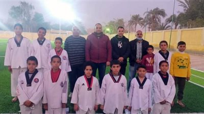 المشرف العام لمشروع للموهبة والبطل الأولمبي يتفقد مركز تايكوندو الناشئين بسوهاج