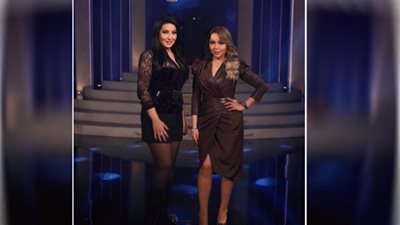 سمية الخشاب في ضيافة أسما إبراهيم بـ