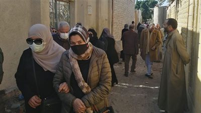 المئات يشيعون جثمان المستشارة تهانى الجبالى بمسقط رأسها بطنطا