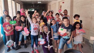 متحف الحضارة ينتظم ورش إعادة تدوير الخامات المستهكلة للأطفال