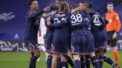 التعادل يحسم قمة ليون وباريس سان جيرمان في الدوري الفرنسي