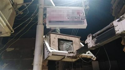 حملات لإزالة الإعلانات المخالفة في المنصورة وجمصة بالدقهلية