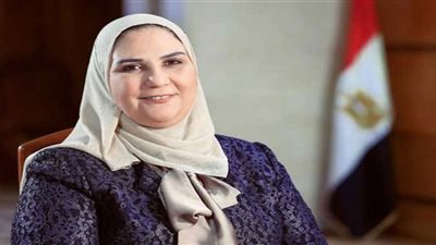 وزيرة التضامن تزور مصابي حريق دار أيتام منطقة الطالبية بمستشفى الهرم