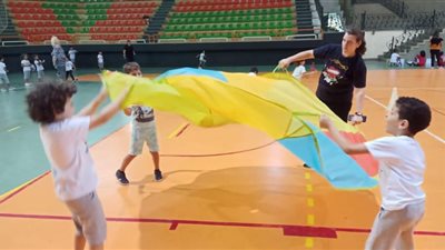 يوم رياضي للمدرسة البريطانية بمركز التنمية الرياضية بشرم الشيخ