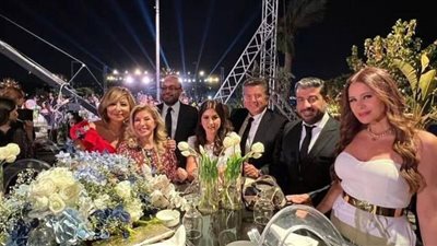 حفل زفاف ابنة مدحت العدل|وليد توفيق يغني 