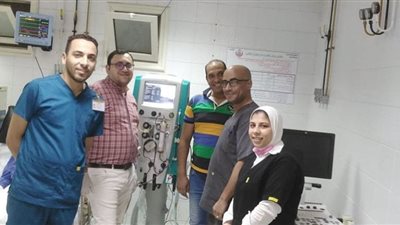 لأول مرة.. عمل جلسة فصل بلازما بمستشفى ايتاى البارود العام