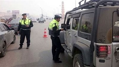 تحرير 2615 مخالفة لقائدي الدراجات النارية لعدم ارتداء الخوذة