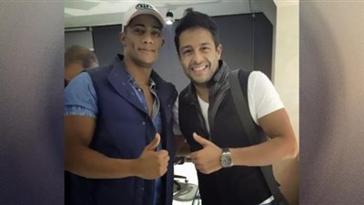 ما الذي جمع حماقي ومحمد رمضان في إكسبو دبي2020..فيديو