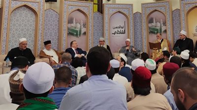 شيخ مشايخ الطرق الصوفية ونقيب الأشراف يشاركان في احتفالية ذكرى الإمام الشاذلي بالبيت المحمدي