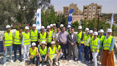 طلاب جامعة الدلتا التكنولوجية فى زيارة علمية إلى شركة SMC للطاقة المتجددة