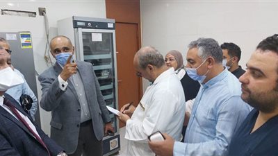 الدكتور أسامه بلبل في أولى جولاته علي مستشفيات محافظة الغربية