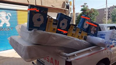 حماية المستهلك تنفذ حملة على محلات بيع المراتب الاسفنجية بسوهاج