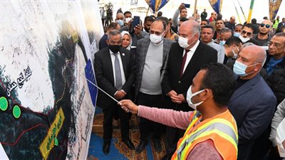 النقل: إنشاء محور قطا الجديد بمنشأة القناطر في الجيزة