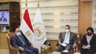 وزير العدل يستقبل السفير الألماني بالقاهرة