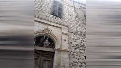 انهيار جزئي لمنزل غير مأهول بالسكان ببني سويف