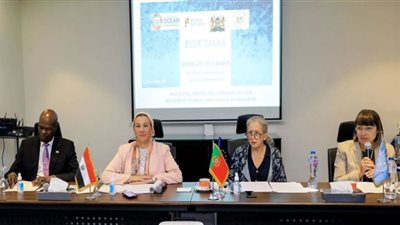 وزيرة البيئة : 3% من البحار والمحيطات تبتعد عن الضغوط الناجمة عن الأنشطة البشرية