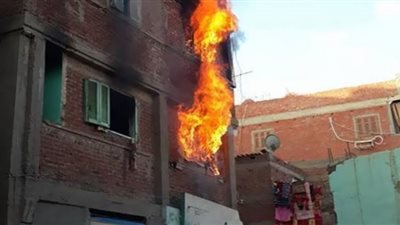 شاهد عيان يكشف تفاصيل تفحم شقة في مدينة نصر