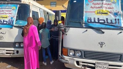 2000 مريض يستفيدون من القافلة الطبية بالصالحية ضمن 