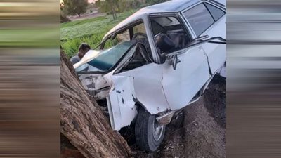 مصرع شاب في حادث بكوبرى دندرة بقنا