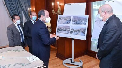 السيسي يتابع الموقف التنفيذي لمشروع 