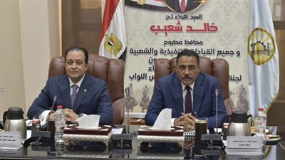 اللواء مرتضى آمون: أول المشروعات القومية ازدواج طريق (مطروح - سيوة)