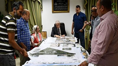 محافظ جنوب سيناء يهنئ رئيس مجلس نقابة العاملين بالديوان العام ومجالس المدن