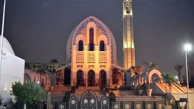 عشية عيد الصعود في الكاتدرائية المرقسية بالإسكندرية