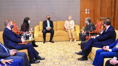 جلسة تشاورية بين رئيس مؤتمر المناخ COP26 ووزراء الكهرباء والتخطيط والتعاون الدولي