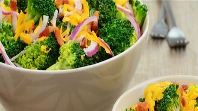 للوقاية من السرطان.. طريقة عمل سلطة البروكلي اللذيذة